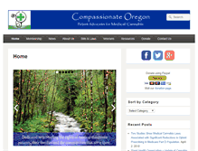 Tablet Screenshot of compassionateoregon.org